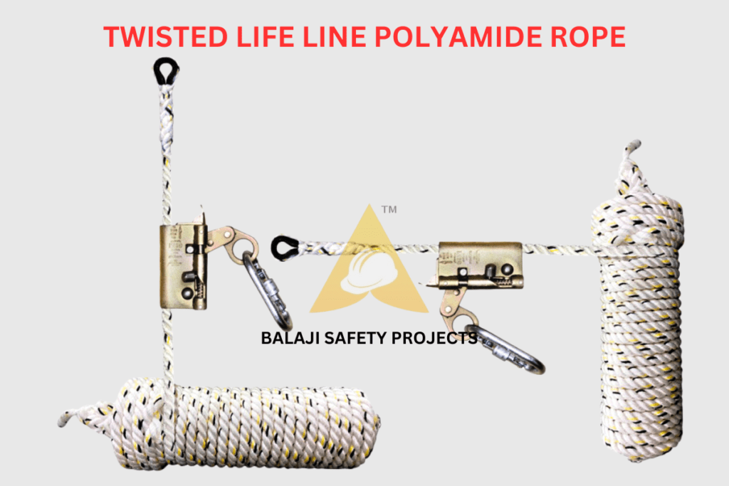 Twisted Life Line Polyamide Rope